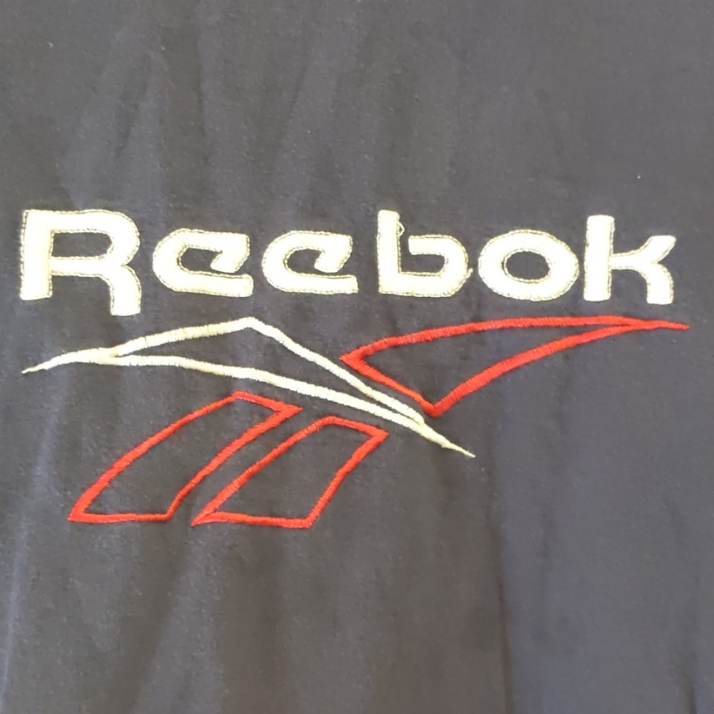 Vtg LG Embroidered Reebok Logo Shirt Sz XL - Picture 4 of 5